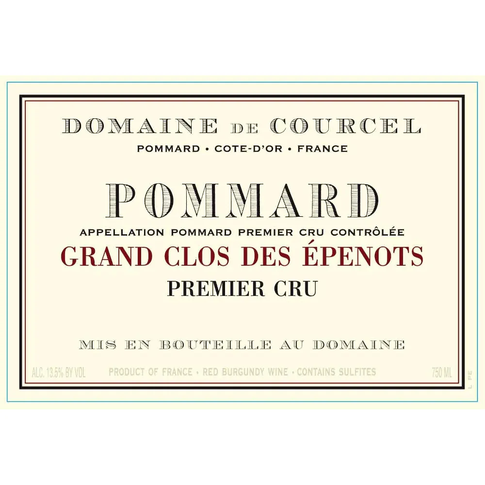 Pommard Premier Cru Grand Clos des Epenots Bottle