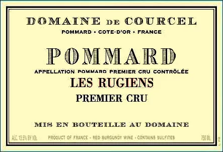 Pommard Rugiens Premier Cru Bottle