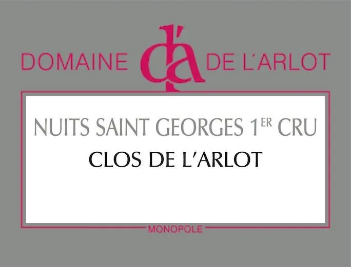 Nuits-St-Georges Clos de l'Arlot Premier Cru Monopole Blanc Bottle