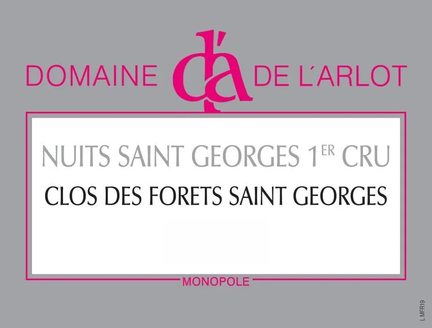 Nuits-St-Georges Clos des Forets St Georges Premier Cru Monopole Bottle