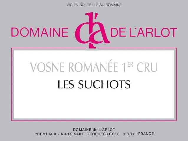 Vosne-Romanee Les Suchots Premier Cru Bottle