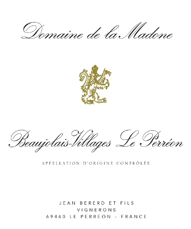 Beaujolais-Villages Le Perreon Bottle