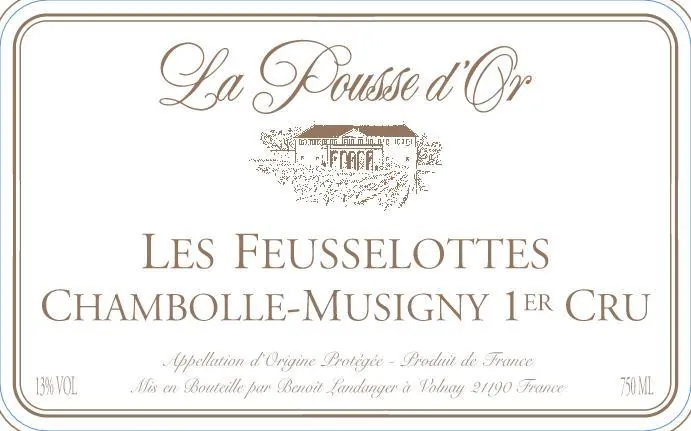 Chambolle-Musigny Les Feusselottes Premier Cru Bottle