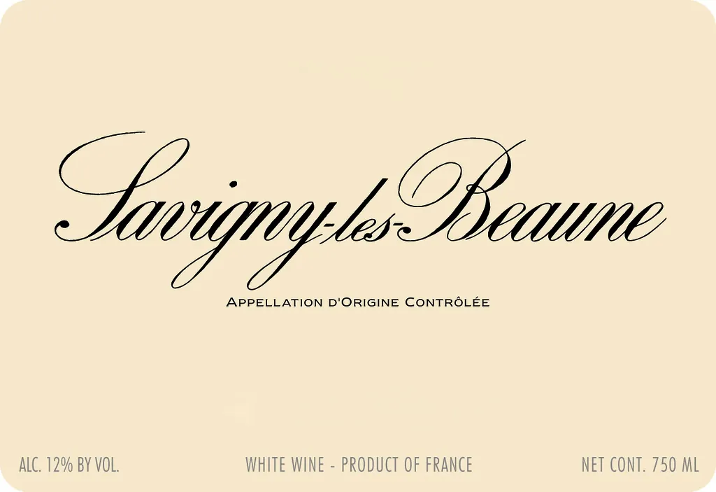 Savigny les Beaune Blanc Bottle