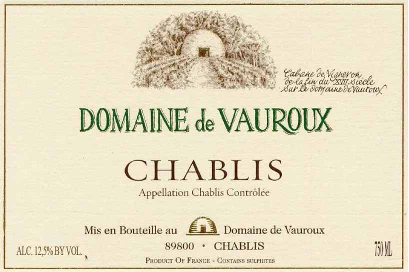 Chablis Bottle