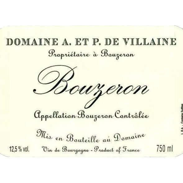 Bouzeron Bottle
