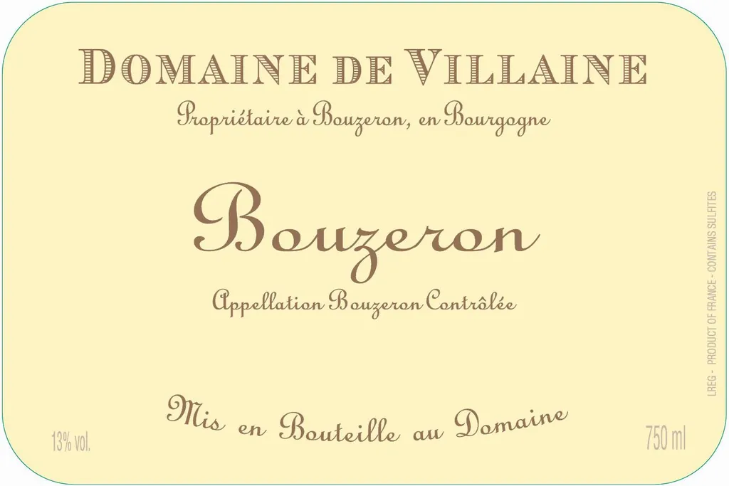 Bouzeron Aligote Bottle