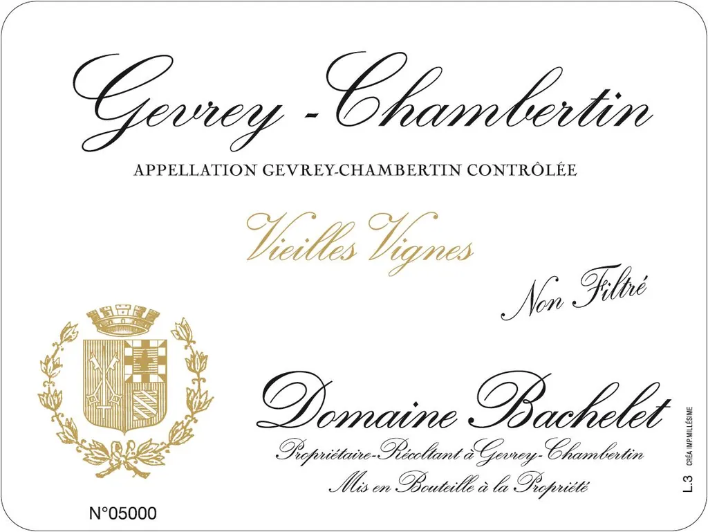 Gevrey-Chambertin Vieilles Vignes Bottle