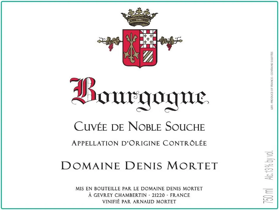 Bourgogne Rouge Cuvee de Noble Souche Bottle