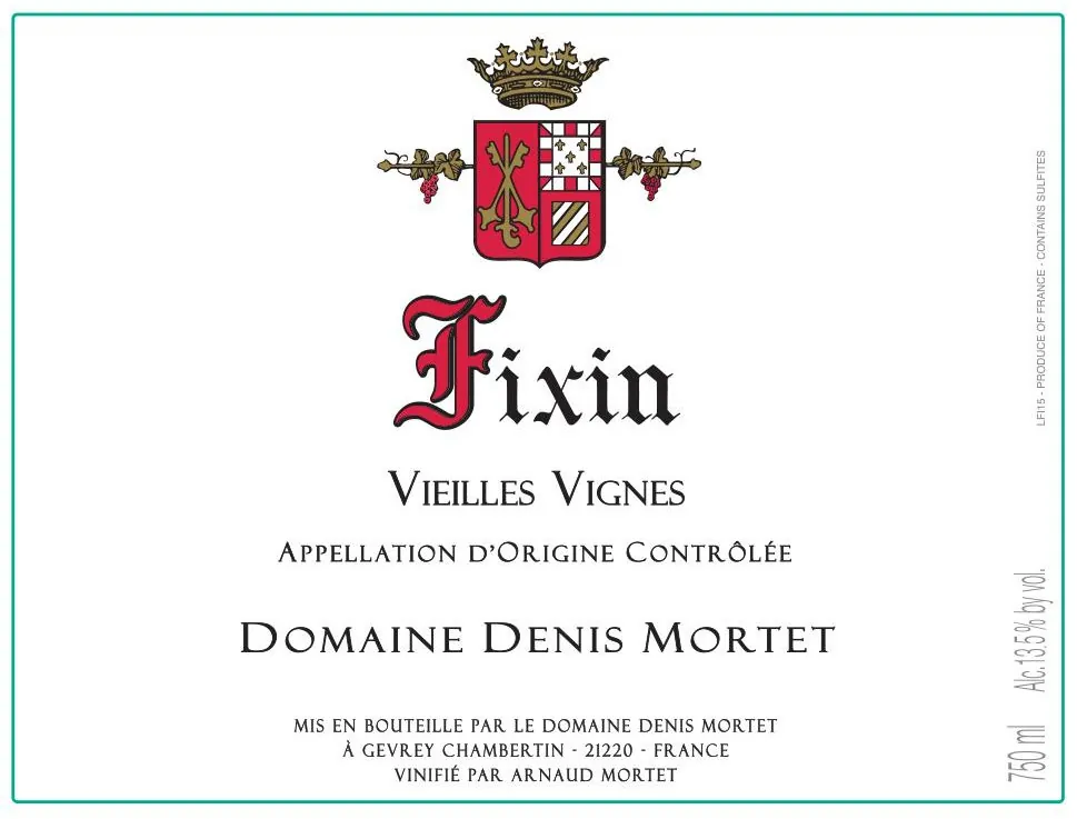 Fixin Vieilles Vignes Bottle