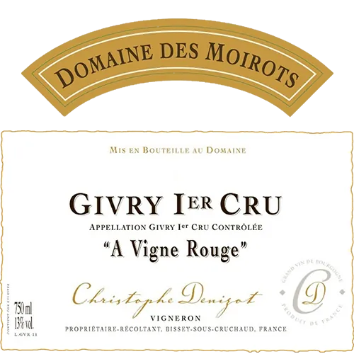 Givry 1er Cru A Vigne Rouge Bottle