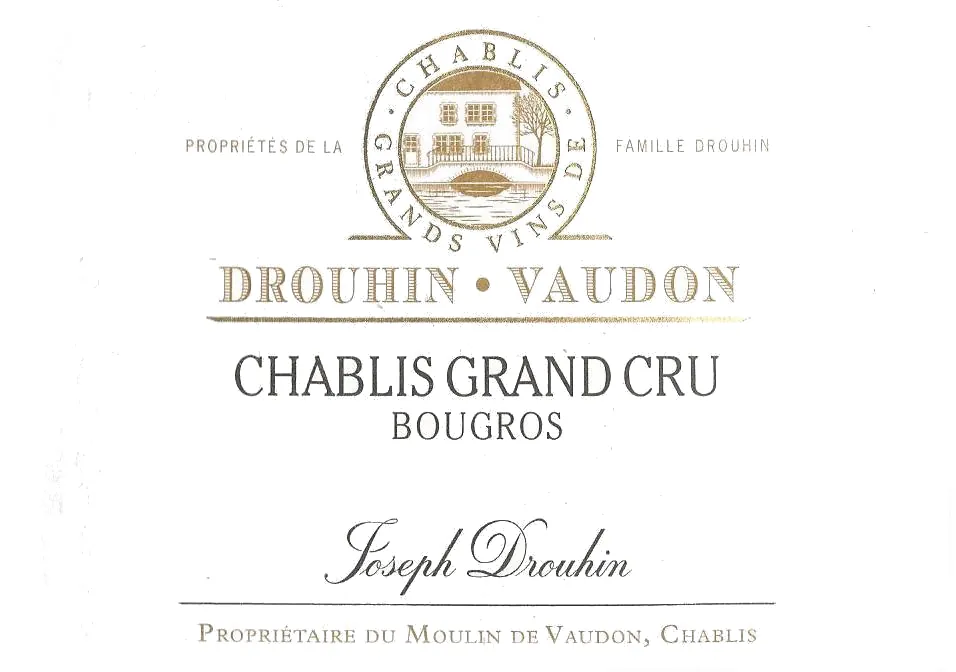 Chablis Bougros Grand Cru Bottle