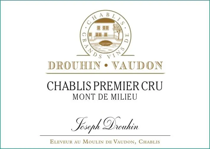 Chablis Mont de Milieu Premier Cru Bottle