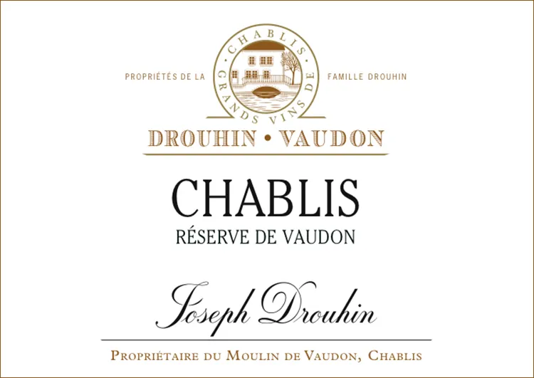 Chablis Reserve de Vaudon Bottle