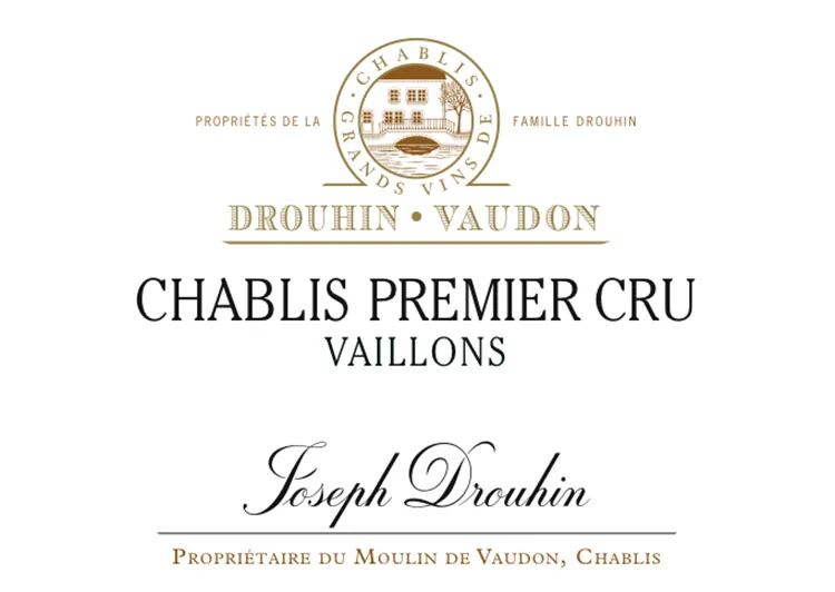 Chablis Vaillons Premier Cru Bottle