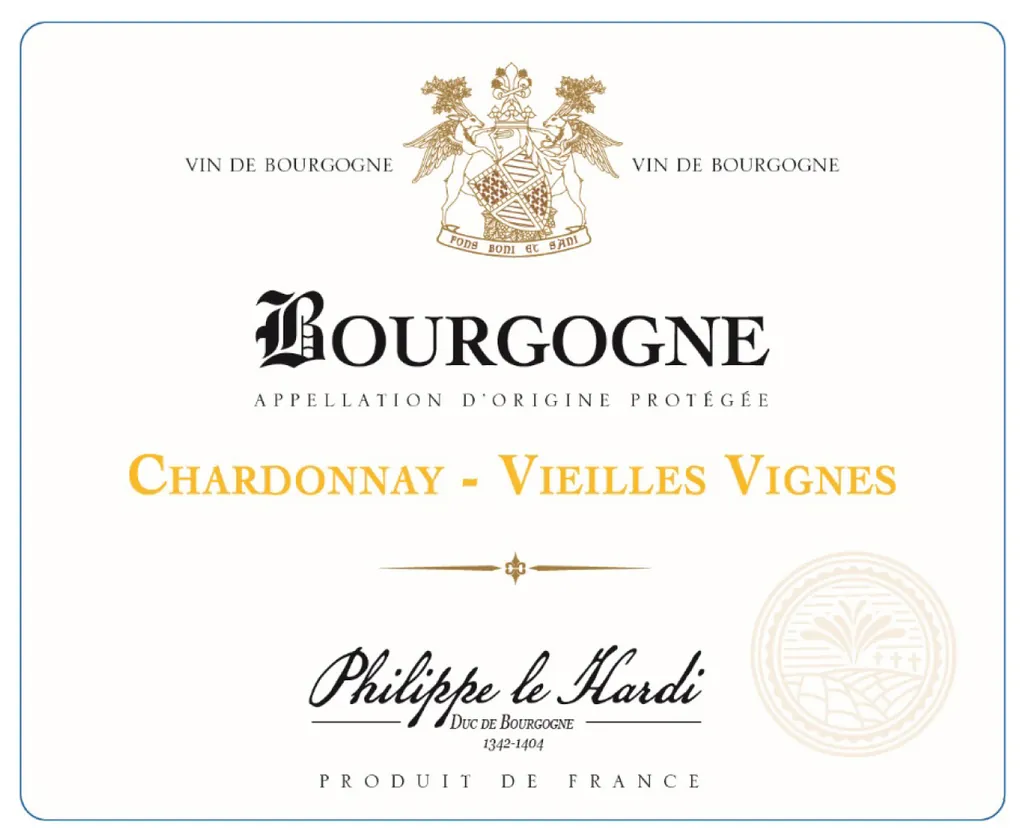 Bourgogne Chardonnay Vieilles Vignes Bottle