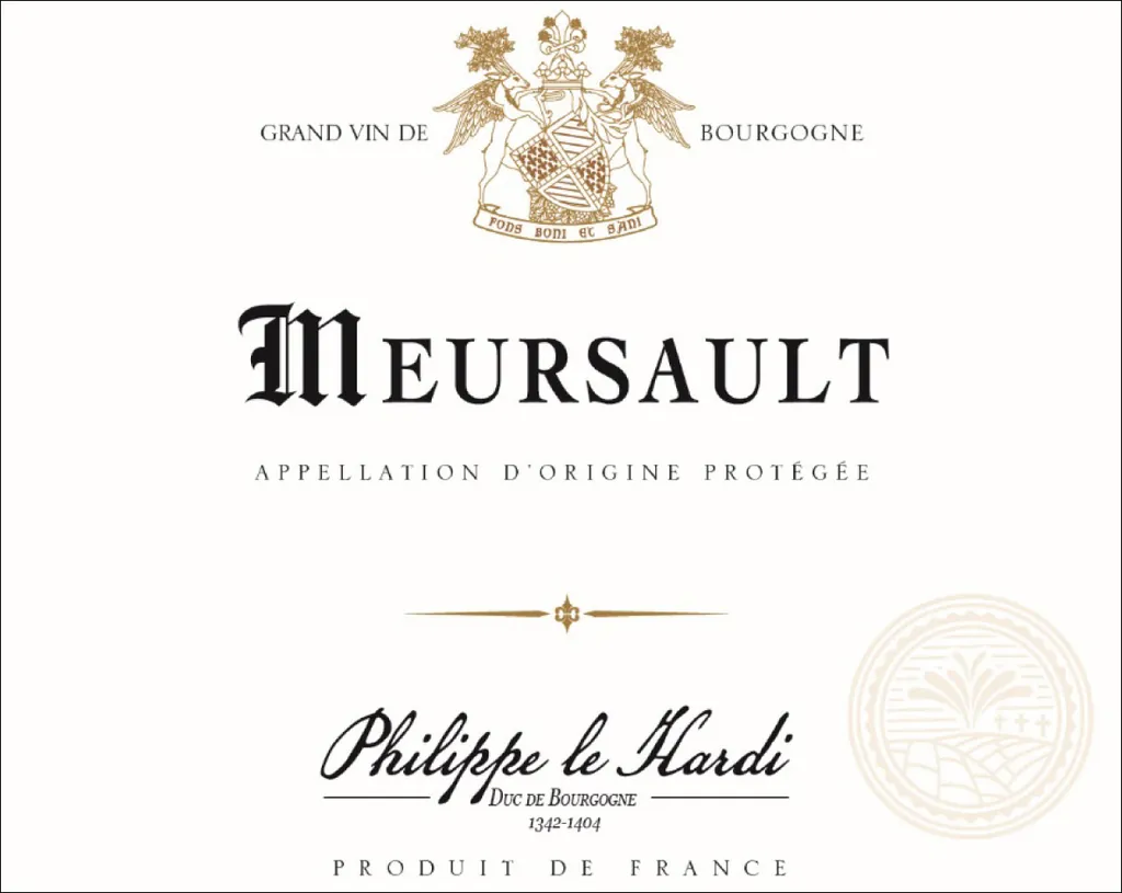 Meursault Bottle