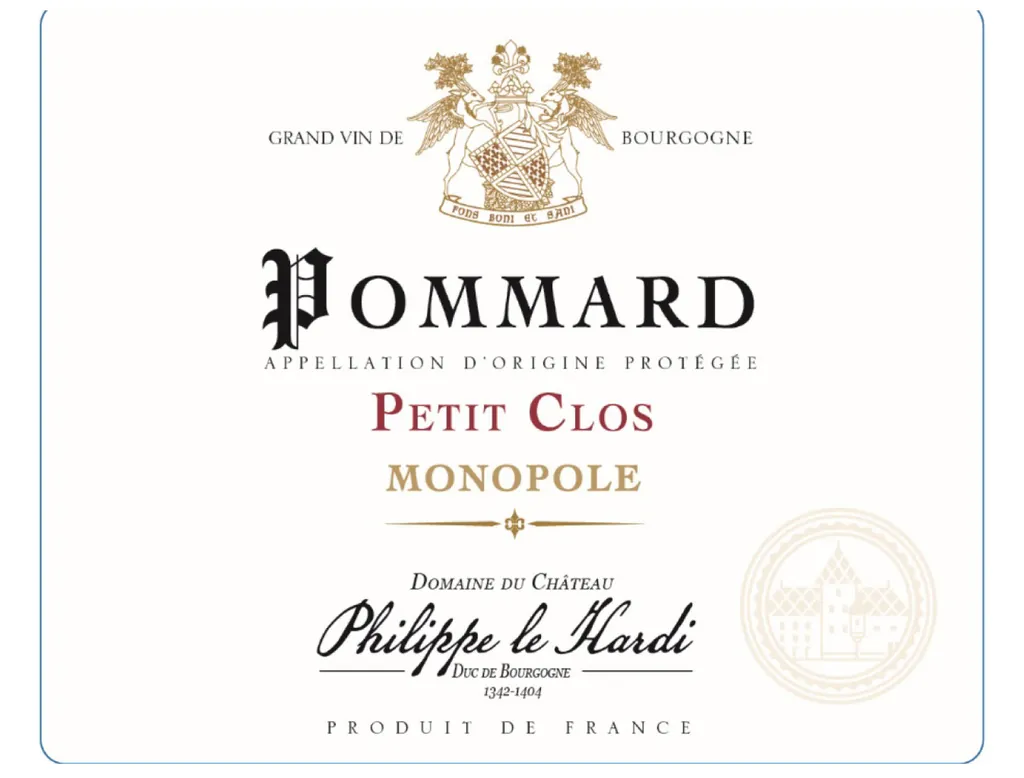 Pommard Petit Clos Monopole Bottle