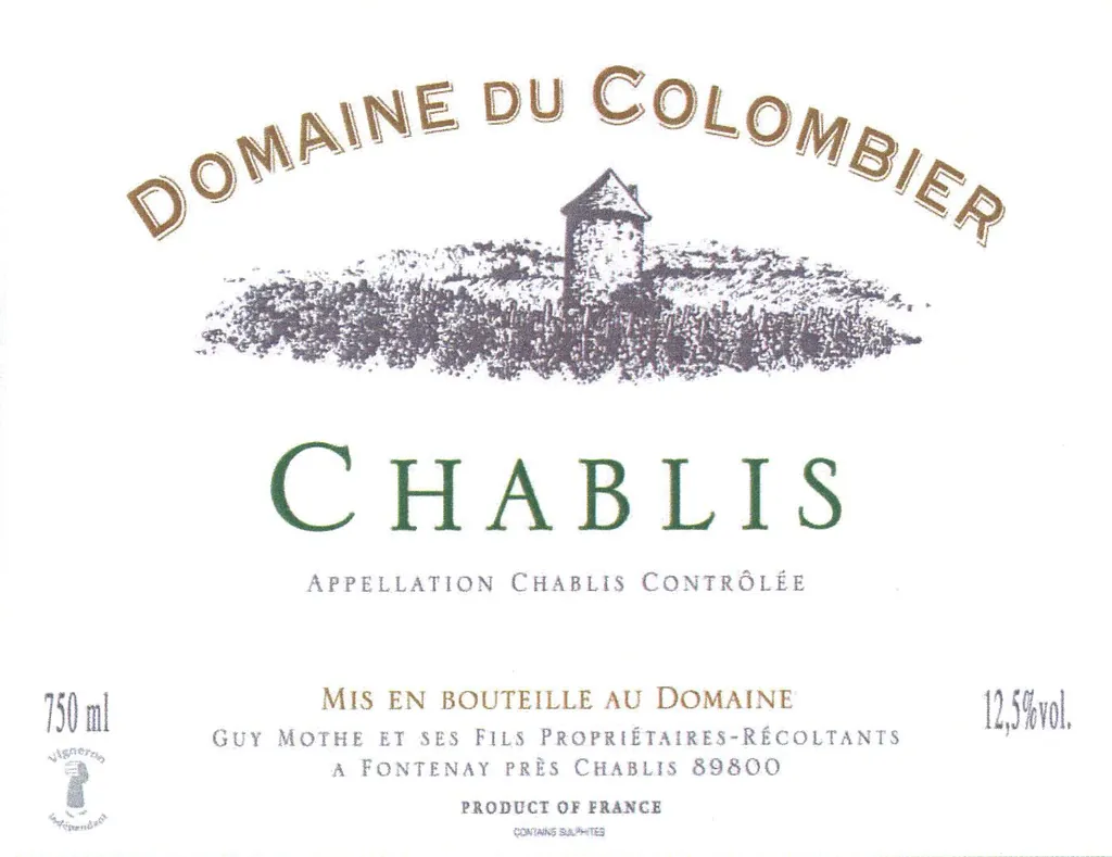 Domaine du Colombier Chablis Bottle