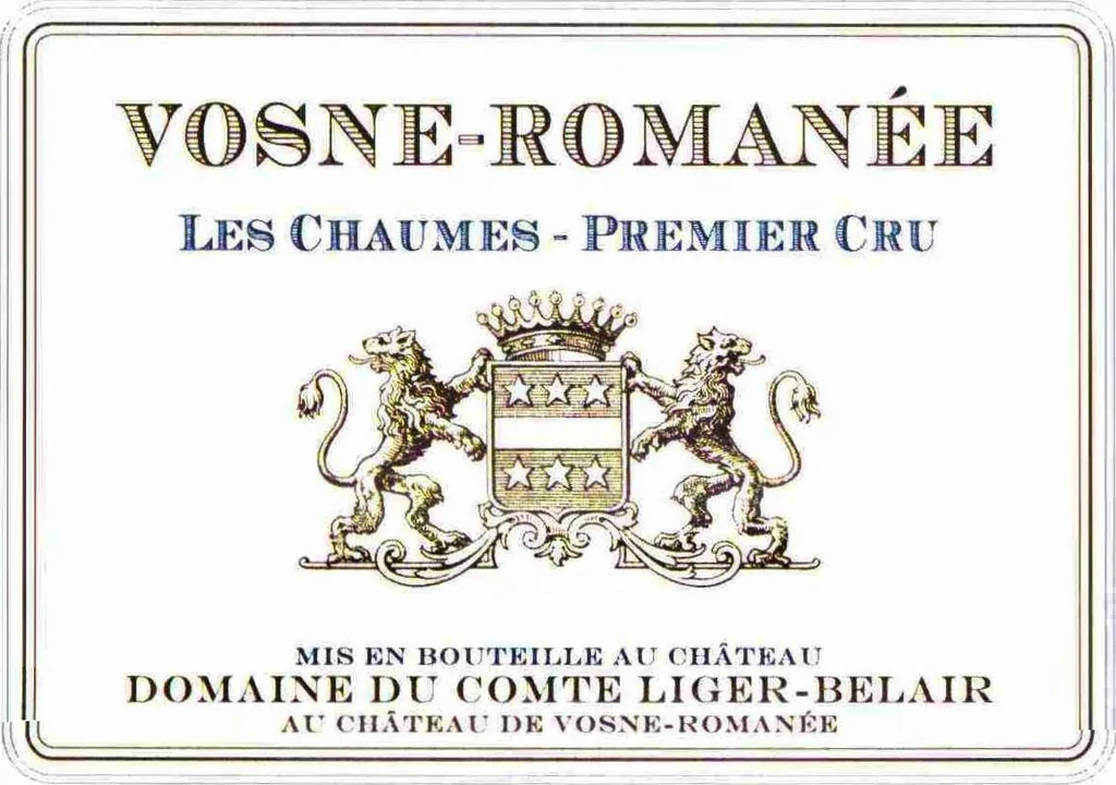 Vosne-Romanee Les Chaumes Premier Cru Bottle