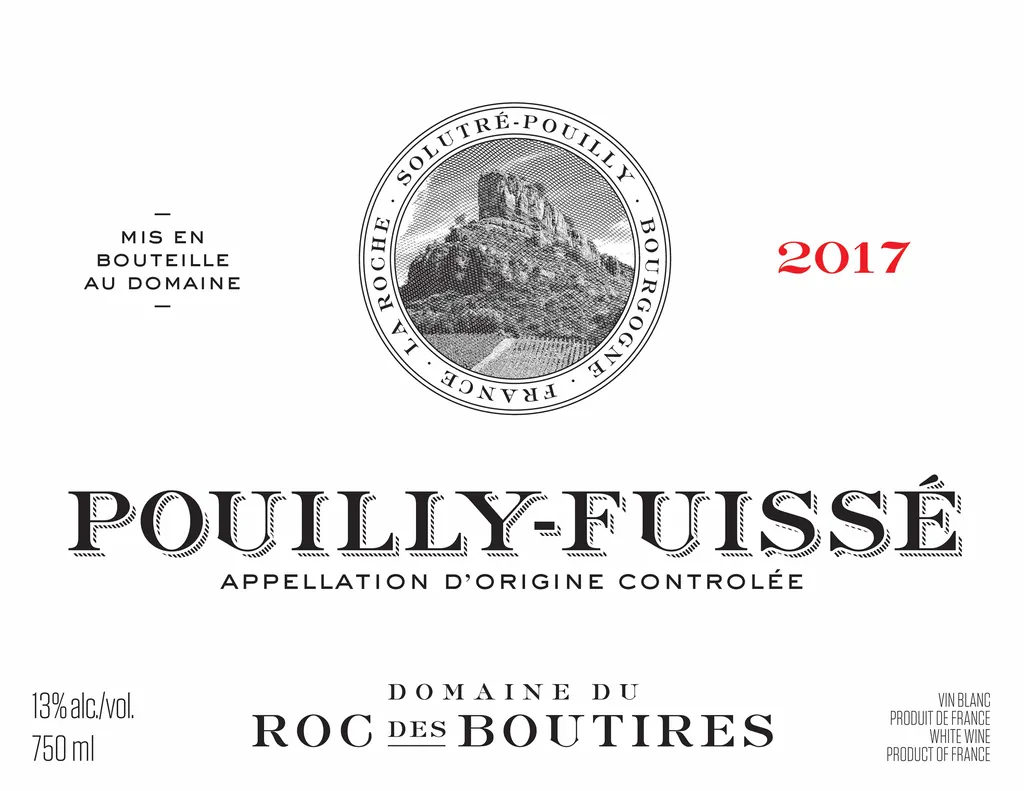 Roc des Boutires Pouilly-Fuisse Bottle