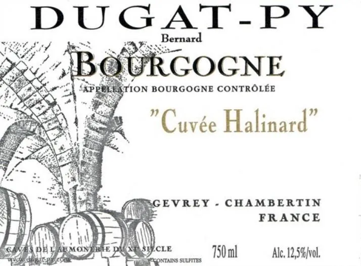 Bourgogne Cuvee Halinard Bottle