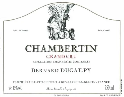 Chambertin Bottle