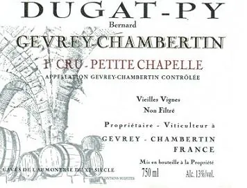 Gevrey-Chambertin Petite Chapelle Premier Cru Vieilles Vignes Bottle