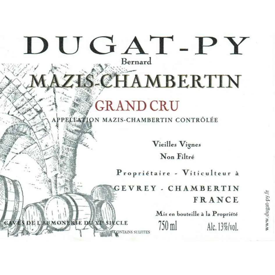 Mazis-Chambertin Grand Cru Vieilles Vignes Bottle