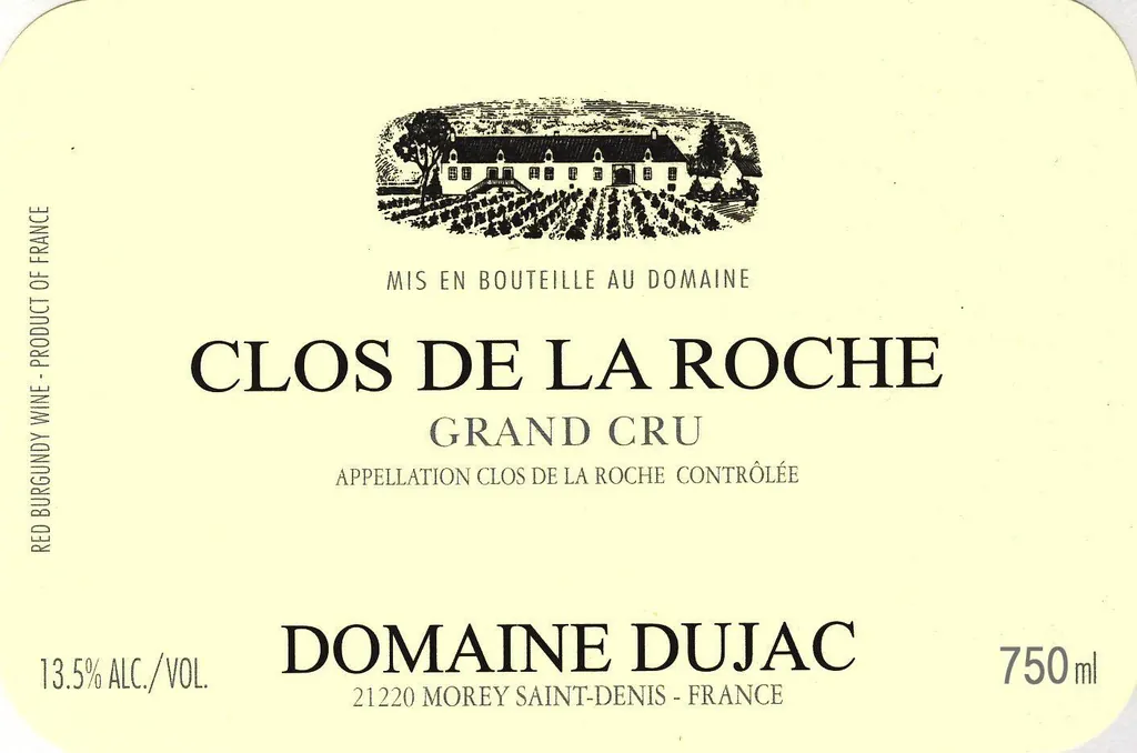 Clos de la Roche Grand Cru Bottle