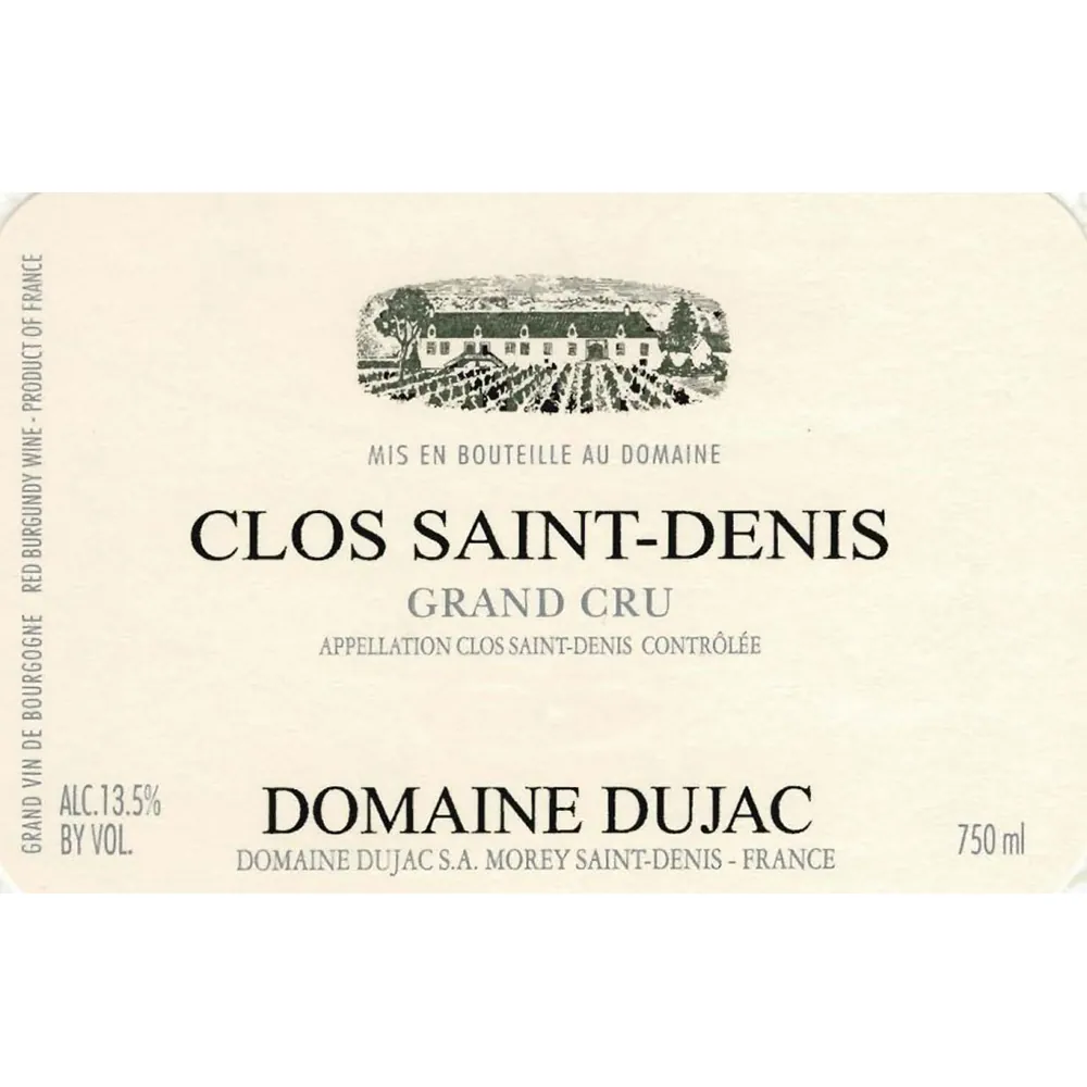 Clos St. Denis Bottle