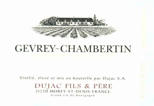 Gevrey Chambertin Bottle