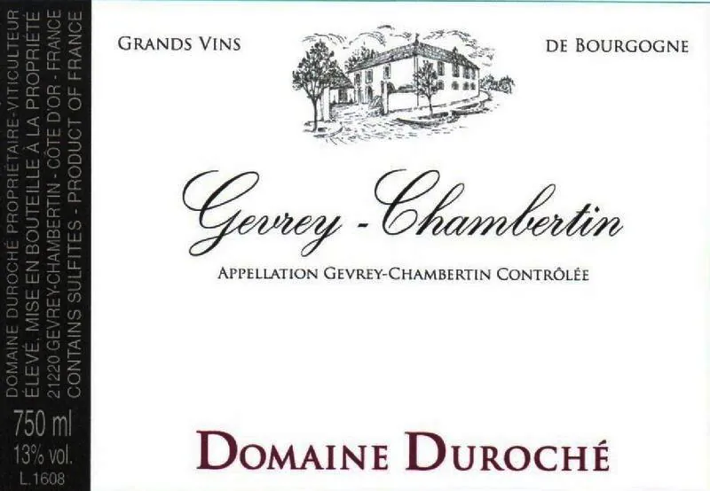Gevrey-Chambertin Bottle