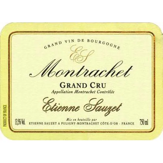 Le Montrachet Grand Cru Bottle