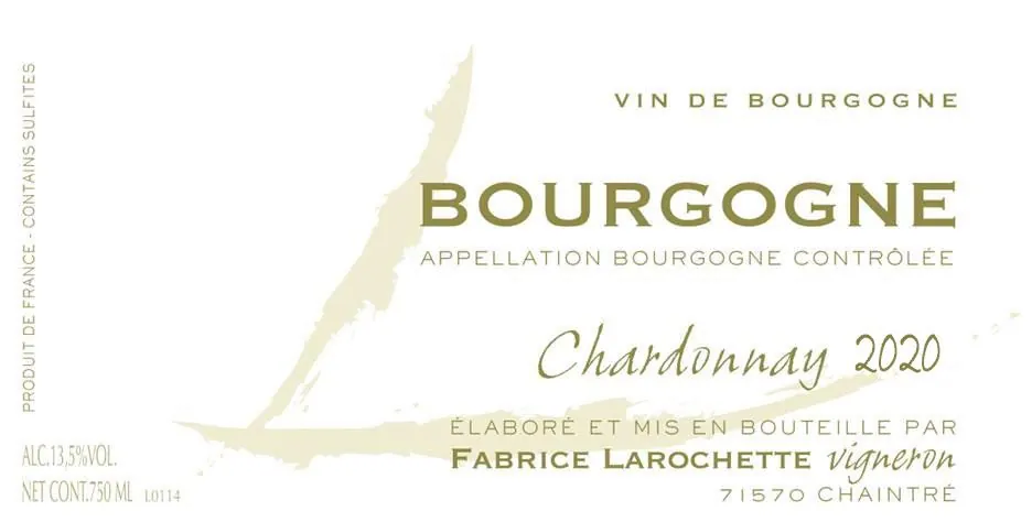Bourgogne Blanc Bottle