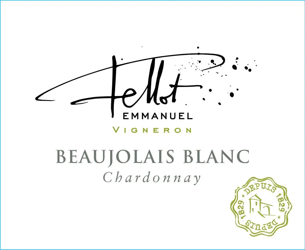 Beaujolais Blanc Bottle