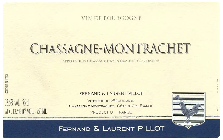 Chassagne-Montrachet Bottle