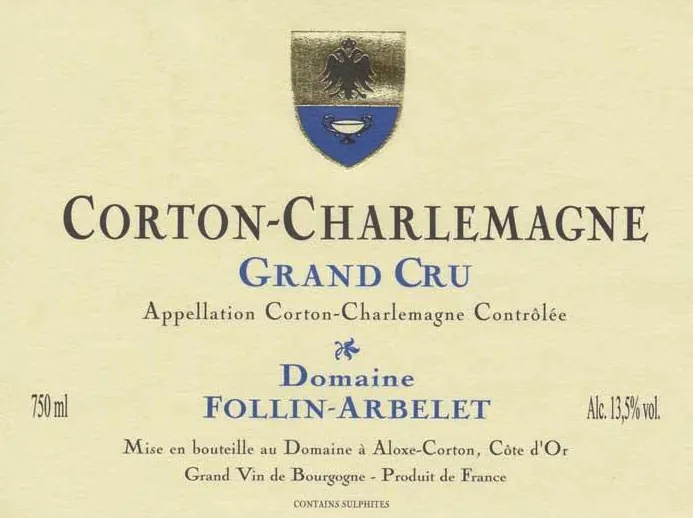 Corton-Charlemagne Grand Cru Bottle