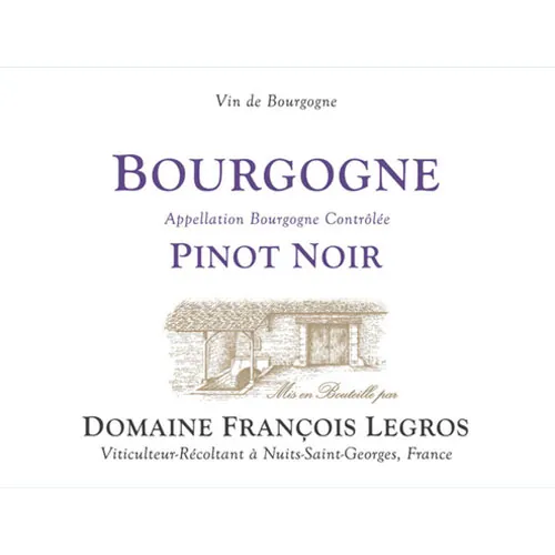 Bourgogne Pinot Noir Bottle