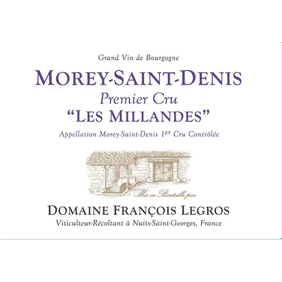 Morey-Saint-Denis Les Millandes Premier Cru Bottle