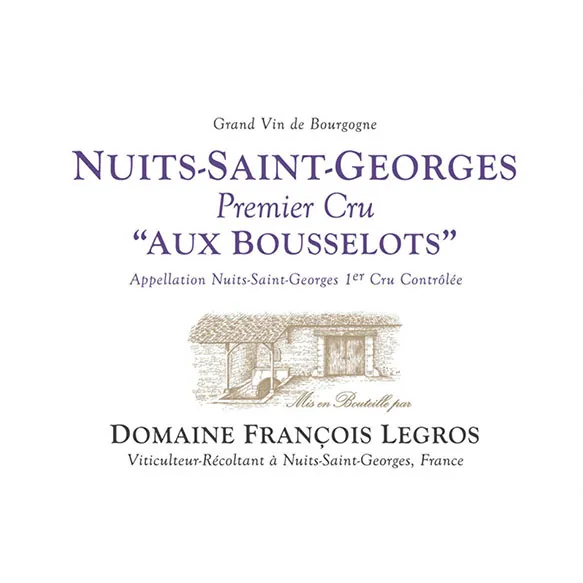 Nuits-Saint-Georges Aux Bousselots Premier Cru Bottle