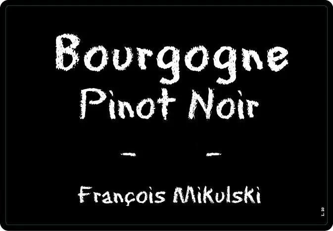 Bourgogne Pinot Noir Bottle