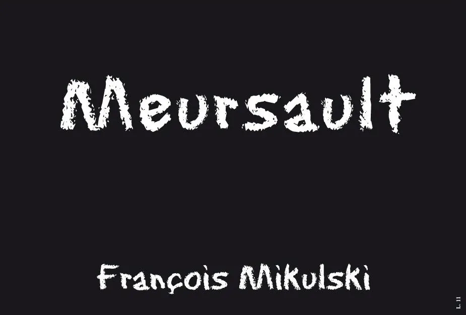 Meursault Bottle