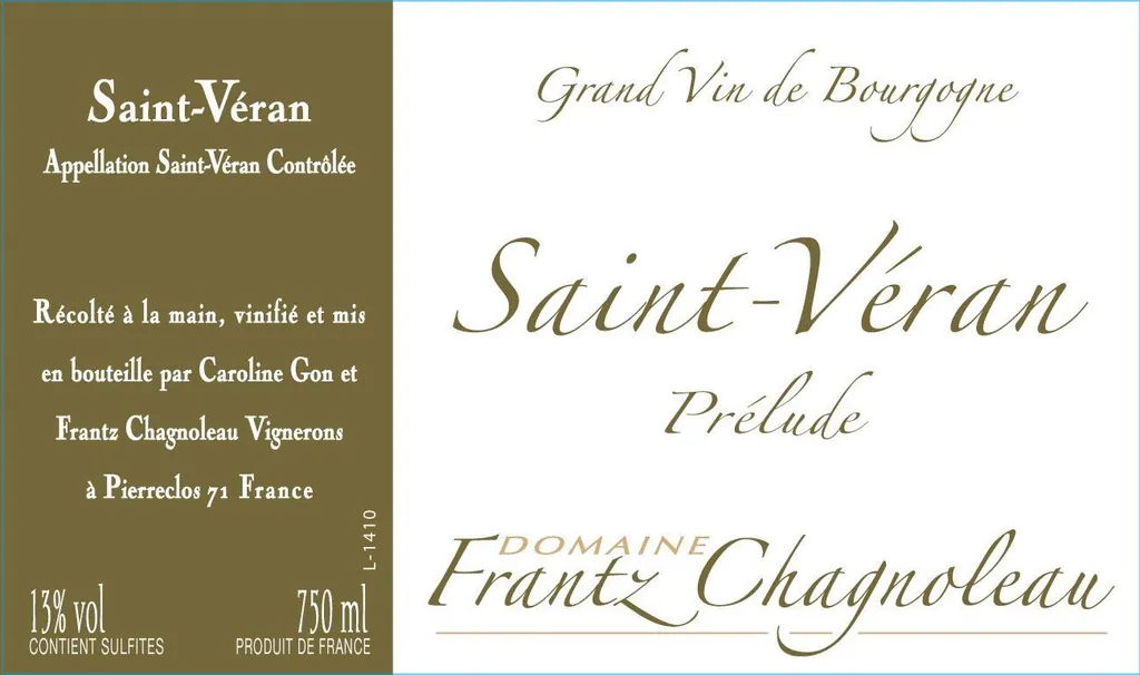 Saint-Veran Prelude Bottle