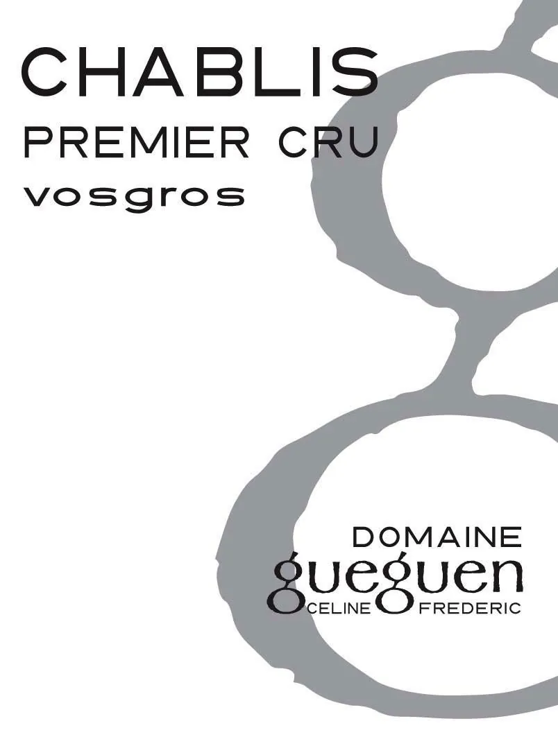 Chablis Vosgros Premier Cru Bottle