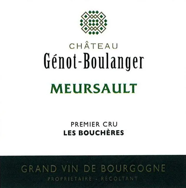 Meursault Les Boucheres Premier Cru Bottle
