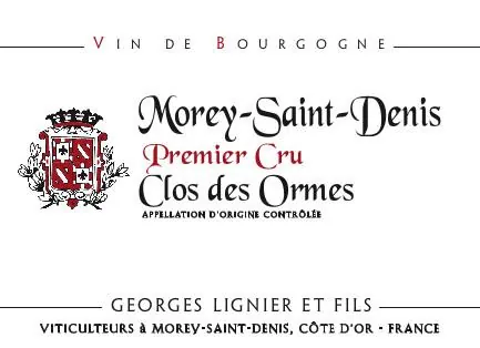 Morey-Saint-Denis Clos des Ormes Premier Cru Bottle