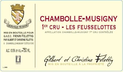 Chambolle-Musigny Les Feusselottes Premier Cru Bottle