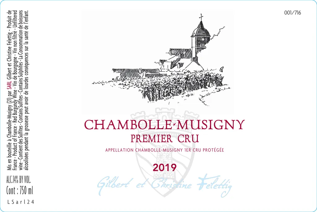 Chambolle-Musigny Premier Cru Bottle