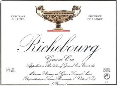 Richebourg Grand Cru Bottle